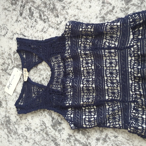 Navy Blue dress |xs - Picture 2 of 7